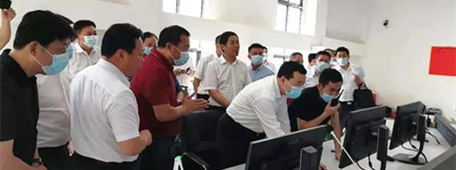 湖北省委常委、省委統(tǒng)戰(zhàn)部部長爾肯江·吐拉洪一行到大垸子泵站項(xiàng)目檢查指導(dǎo)工作