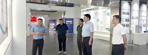 ?協(xié)同創(chuàng)新，安徽省生態(tài)環(huán)境集團(tuán)黨委書記、董事長(zhǎng)羅太忠一行赴中水三立調(diào)研指導(dǎo)